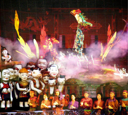Water Puppet Show in Hanoi (November 2004)
